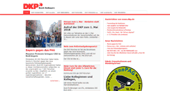 Desktop Screenshot of dkp-suedbayern.de